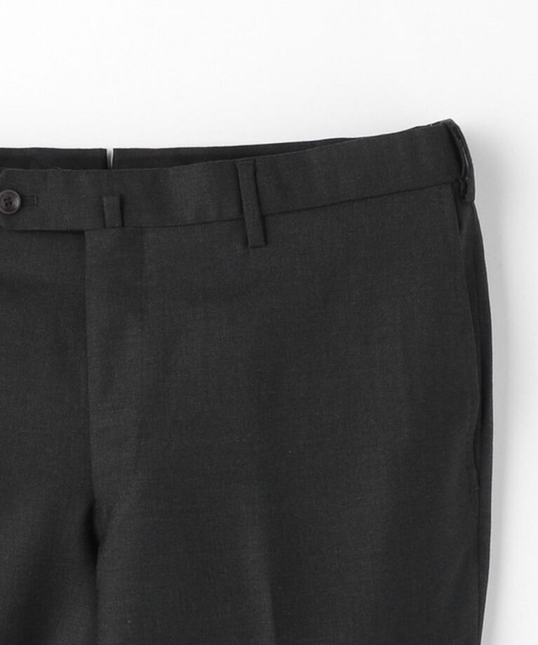 UNITED ARROWS「サージ ノープリーツ スラックス」|スラックス|
