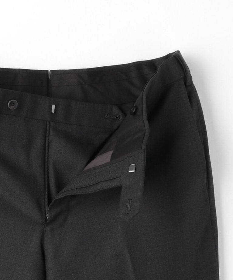 UNITED ARROWS「サージ ノープリーツ スラックス」|スラックス|