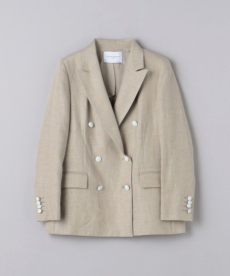 UNITED ARROWS「リネン ブレザー ジャケット」|テーラードジャケット|