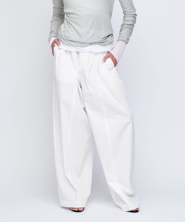 AEWEN MATOPH「＜AEWEN MATOPH＞ギャザー パンツ」|その他|WHITE