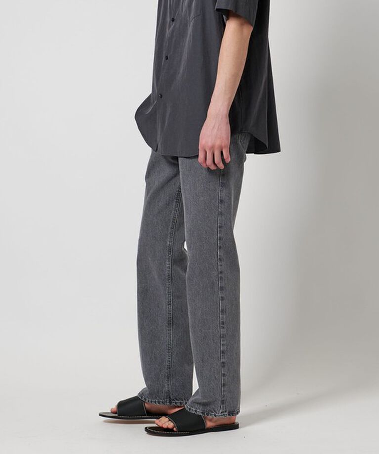 UNITED ARROWS「ロデオストレート ブラック デニムパンツ」|デニム|