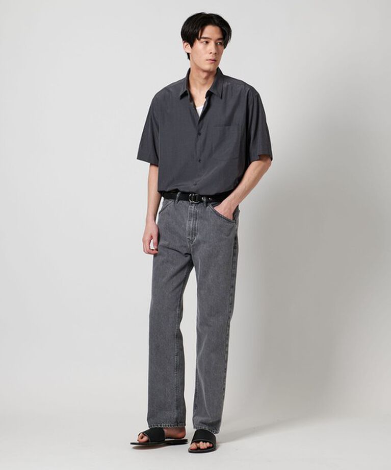 UNITED ARROWS「ロデオストレート ブラック デニムパンツ」|デニム|