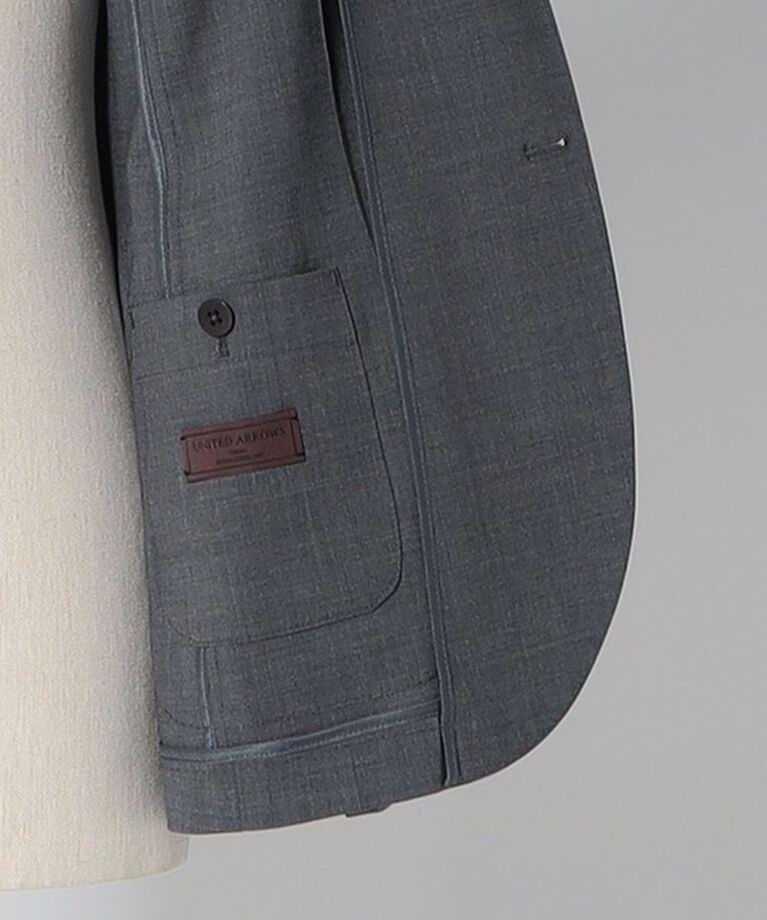 UNITED ARROWS「トロピカル 3ボタン テーラードジャケット -撥水・２WAYストレッチ-」|スーツ|