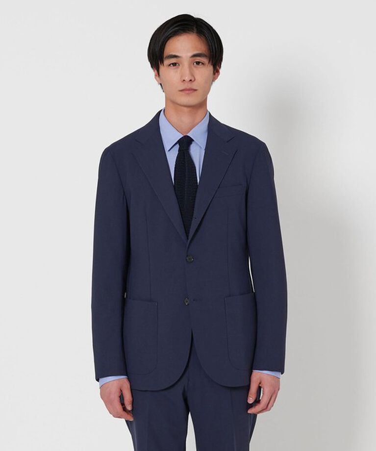 UNITED ARROWS「トロピカル 3ボタン テーラードジャケット -撥水・２WAYストレッチ-」|スーツ|