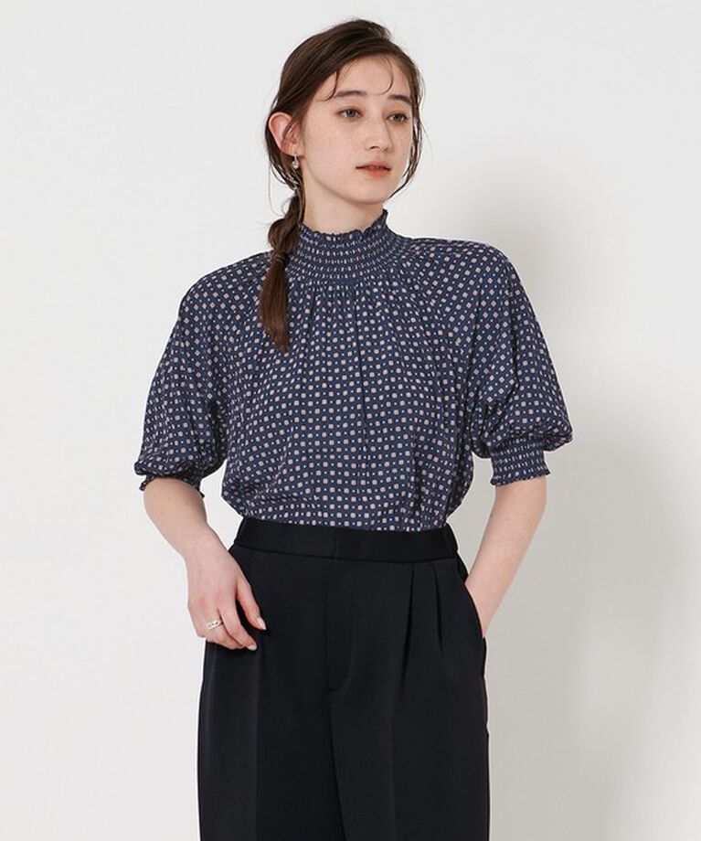 UNITED ARROWS「シャーリング ハイネック ブラウス」|シャツ・ブラウス|その他7