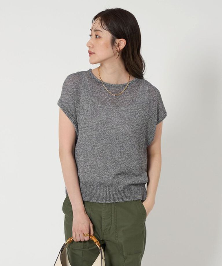 UNITED ARROWS「 PAPER ニットベスト」|ベスト・ジレ|MD.GRAY