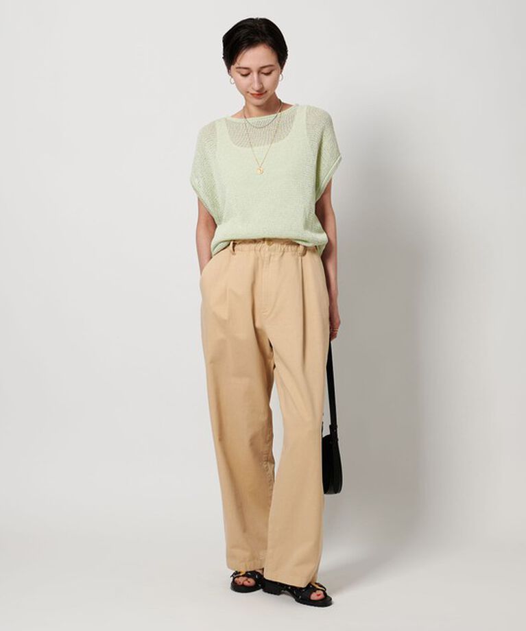 UNITED ARROWS「 PAPER ニットベスト」|ベスト・ジレ|LIME