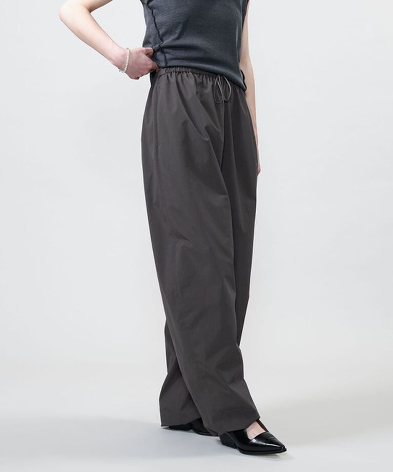 ASTRAET「＜ASTRAET＞ウエストゴム ワイド テーパードパンツ」|チノ|