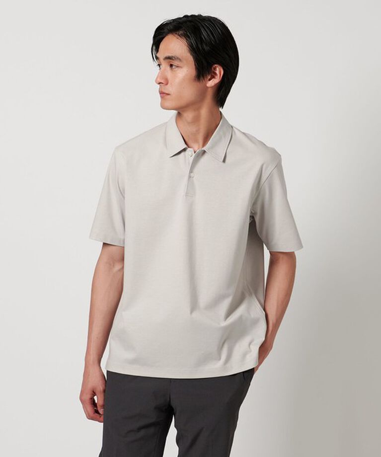 UNITED ARROWS「ポンチ ポロシャツ UA COZY -抗菌防臭・接触冷感-」|ポロシャツ|
