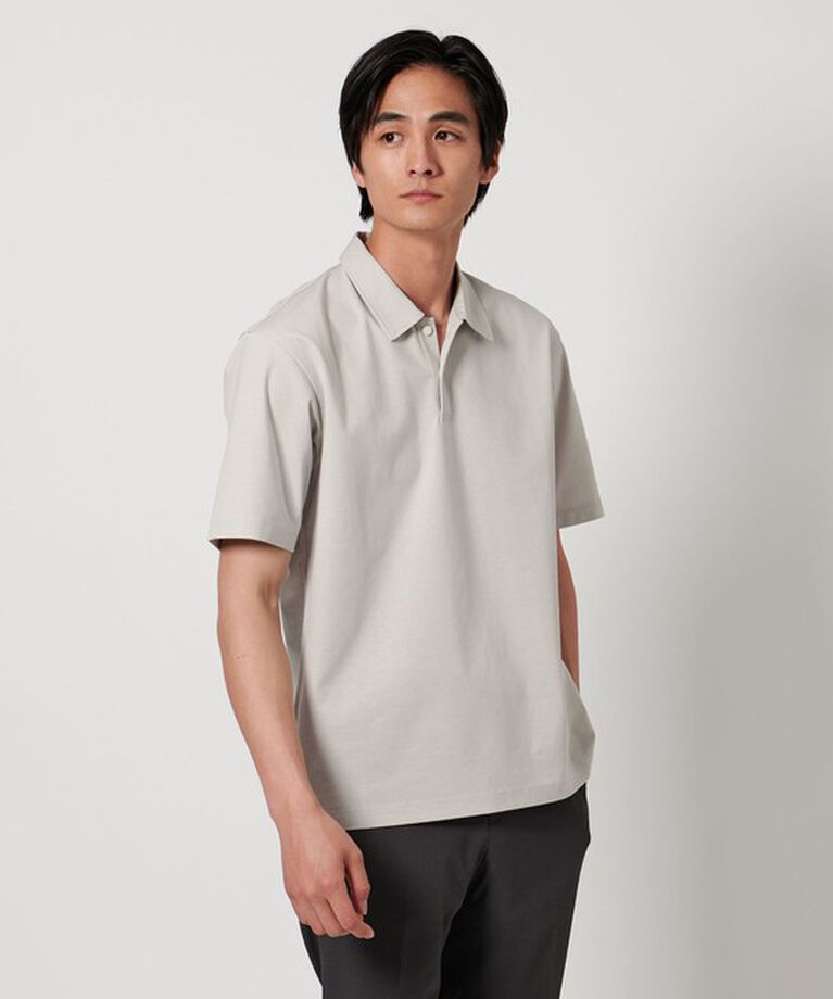 UNITED ARROWS「ポンチ ポロシャツ UA COZY -抗菌防臭・接触冷感-」|ポロシャツ|