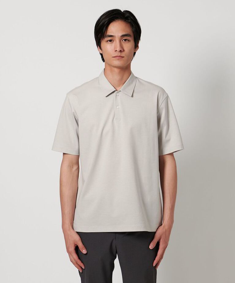 UNITED ARROWS「ポンチ ポロシャツ UA COZY -抗菌防臭・接触冷感-」|ポロシャツ|