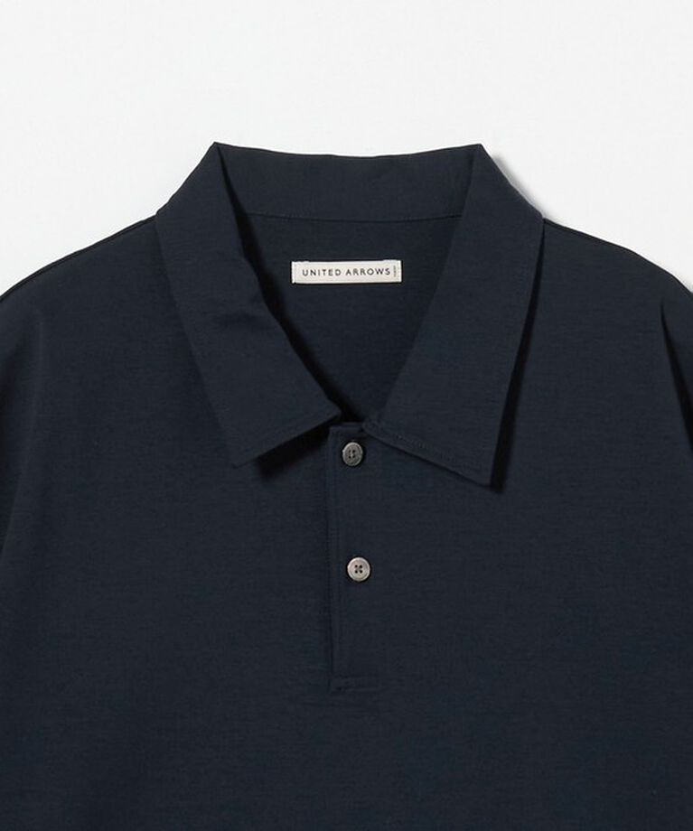 UNITED ARROWS「ポンチ ポロシャツ UA COZY -抗菌防臭・接触冷感-」|ポロシャツ|
