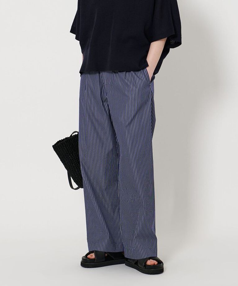 UNITED ARROWS「ストライプ タック イージーパンツ」|チノ|その他9