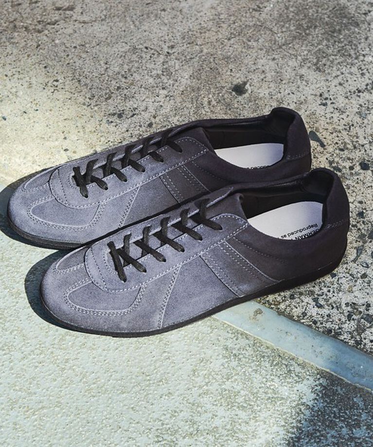 UNITED ARROWS green label relaxing「【別注】＜GERMAN TRAINeR＞GLR ジャーマントレーナー スエード スニーカー」|スニーカー|