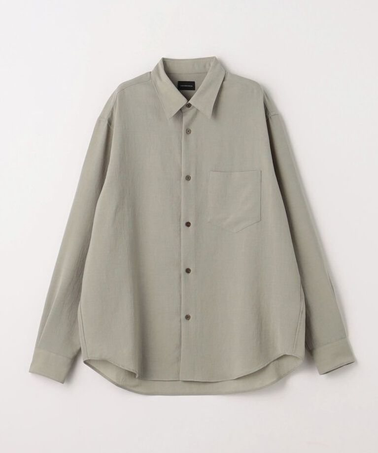 UNITED ARROWS green label relaxing「ポリエステル ワッシャー ポプリン ジャストルーズ シャツ」|シャツ・ブラウス|