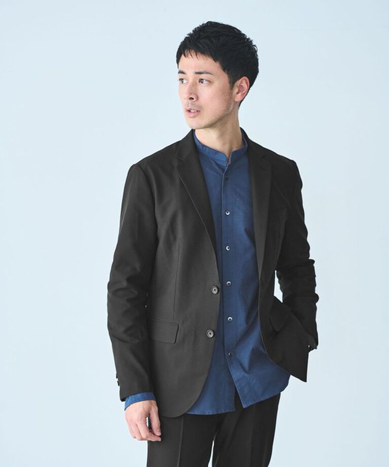 UNITED ARROWS green label relaxing「【WEB限定】JUST fit ドライPEスリムセットアップ ジャケット＆パンツ -吸水速乾・防シワ-」|テーラードジャケット|