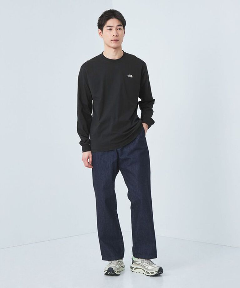 UNITED ARROWS green label relaxing「＜THE NORTH FACE＞ロングスリーブ フラッシュド ヌプシ 長袖 Tシャツ」|Tシャツ・カットソー|