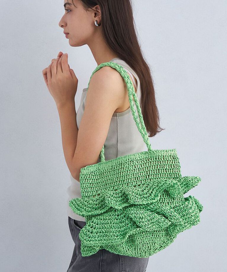 UNITED ARROWS green label relaxing「＜VINCENT PRADIER＞フリル バッグ」|ショルダー・メッセンジャー|KELLY