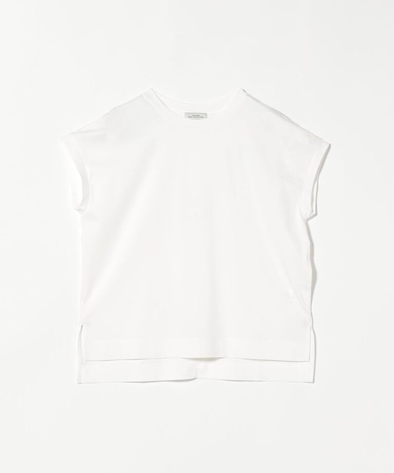 UNITED ARROWS green label relaxing「グロッシー フレンチスリーブ Tシャツ -抗菌防臭・制菌-」|Tシャツ・カットソー|