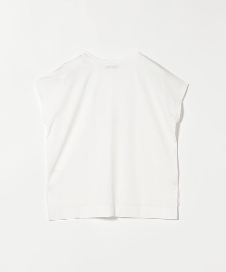 UNITED ARROWS green label relaxing「グロッシー フレンチスリーブ Tシャツ -抗菌防臭・制菌-」|Tシャツ・カットソー|