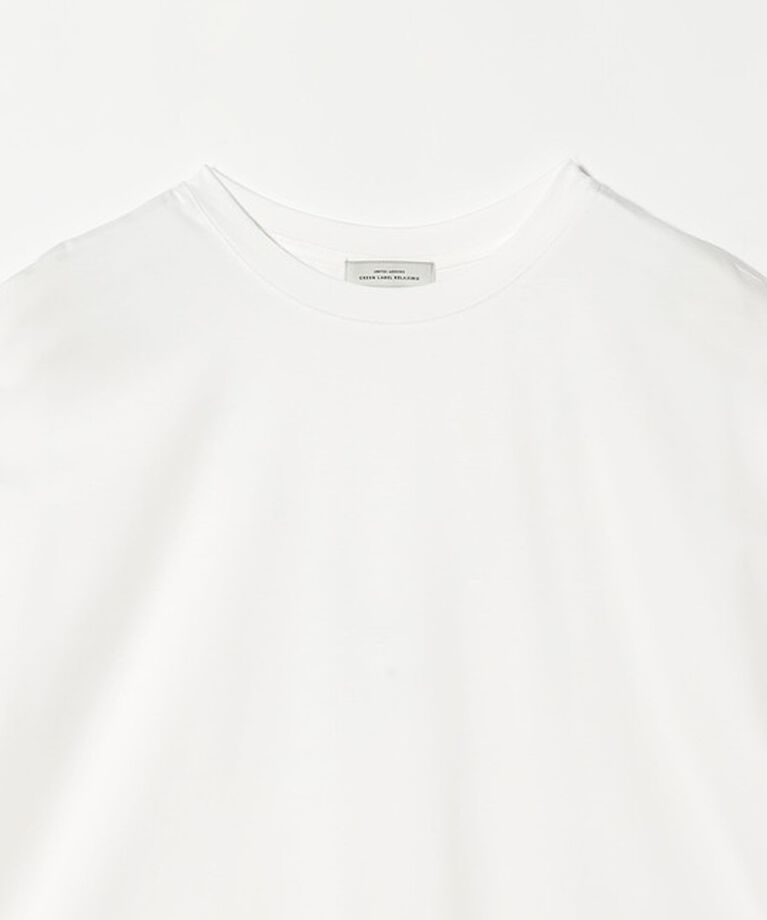 UNITED ARROWS green label relaxing「グロッシー フレンチスリーブ Tシャツ -抗菌防臭・制菌-」|Tシャツ・カットソー|