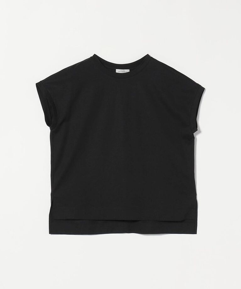 UNITED ARROWS green label relaxing「グロッシー フレンチスリーブ Tシャツ -抗菌防臭・制菌-」|Tシャツ・カットソー|