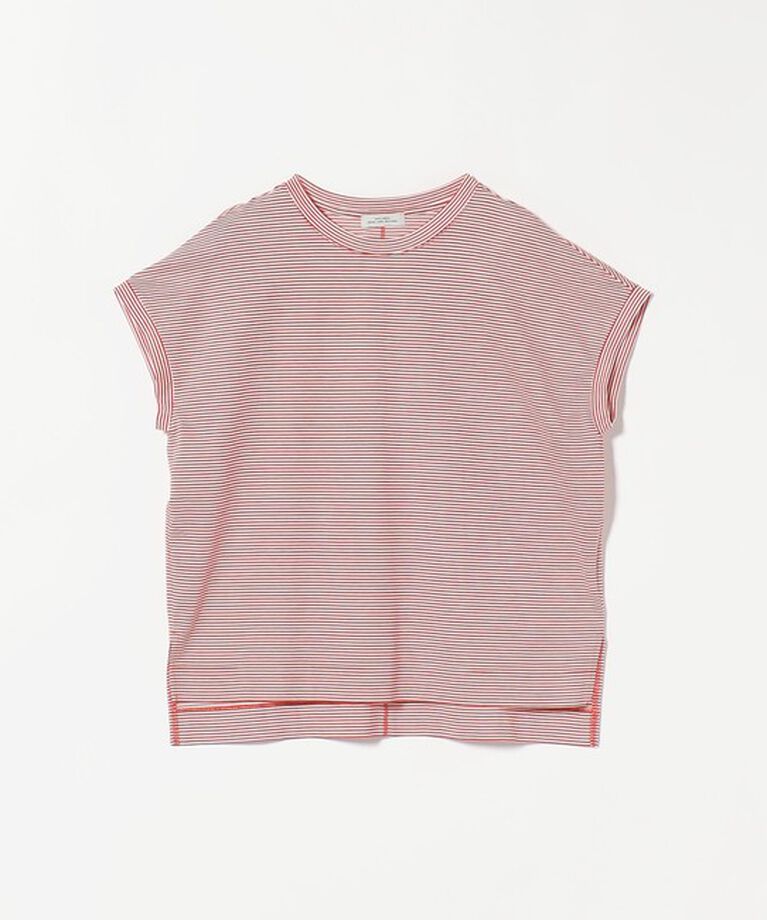 UNITED ARROWS green label relaxing「グロッシー フレンチスリーブ Tシャツ -抗菌防臭・制菌-」|Tシャツ・カットソー|