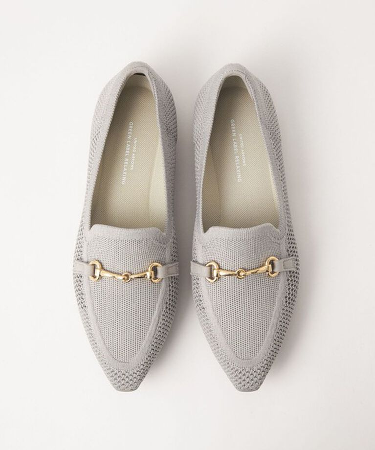 UNITED ARROWS green label relaxing「ウェルネス シアー ビットローファー / ニットシューズ」|ローファー|