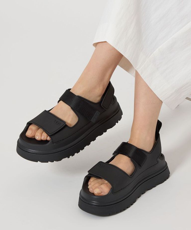 UNITED ARROWS green label relaxing「＜UGG＞ゴールデングロウ サンダル」|サンダル|BLACK