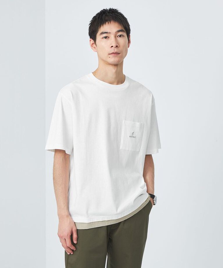 UNITED ARROWS green label relaxing「【別注】＜Gramicci＞GLR ヘム レイヤード Tシャツ」|Tシャツ・カットソー|