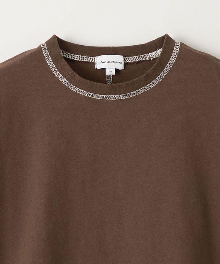 UNITED ARROWS green label relaxing「【スタメンシリーズ】HC カラーステッチ Tシャツ / キッズ 100cm-160cm」|Tシャツ・カットソー|