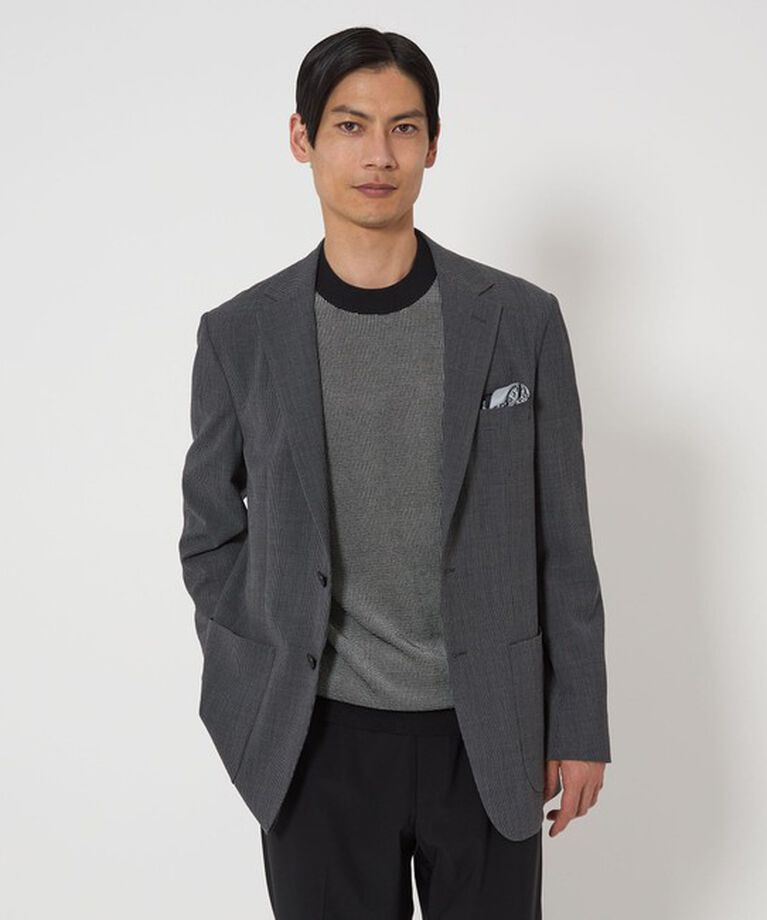 UNITED ARROWS green label relaxing「A+ マイクロパターン クルーネック ニット Tシャツ」|ニット・セーター|