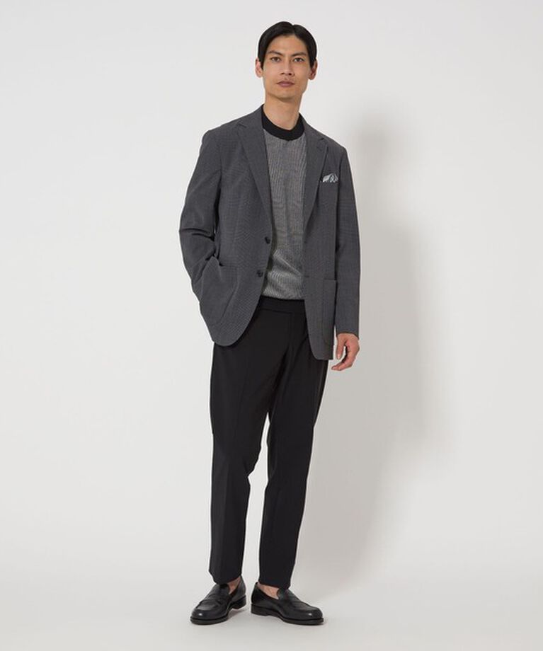 UNITED ARROWS green label relaxing「A+ マイクロパターン クルーネック ニット Tシャツ」|ニット・セーター|