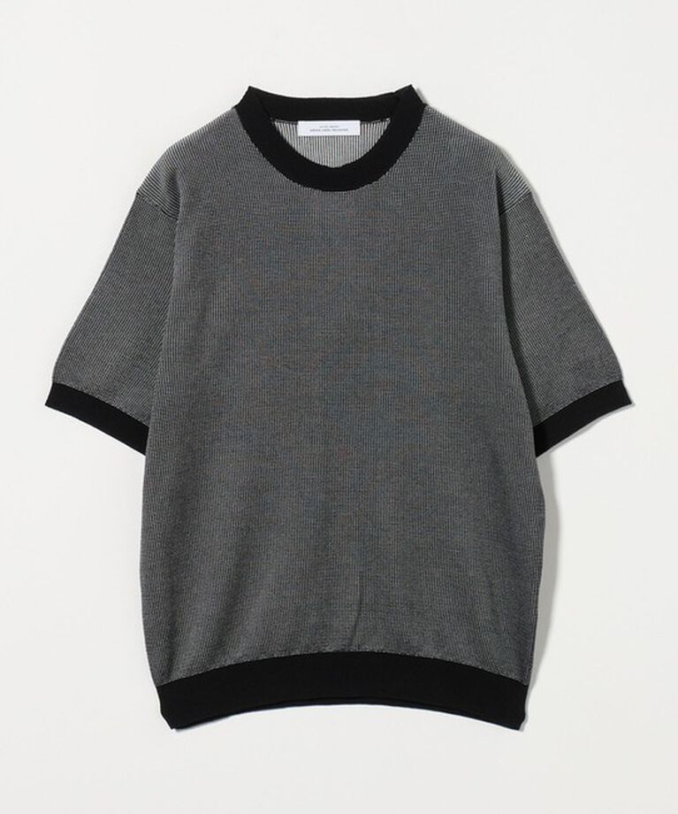 UNITED ARROWS green label relaxing「A+ マイクロパターン クルーネック ニット Tシャツ」|ニット・セーター|