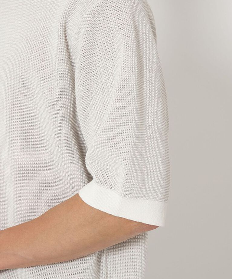 UNITED ARROWS green label relaxing「A+ マイクロパターン クルーネック ニット Tシャツ」|ニット・セーター|