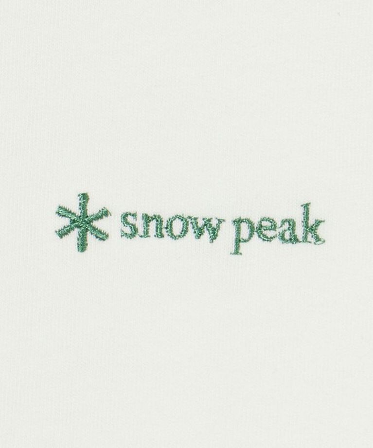 UNITED ARROWS green label relaxing「【別注】＜Snow Peak＞GLR ロゴ 半袖 Tシャツ」|Tシャツ・カットソー|