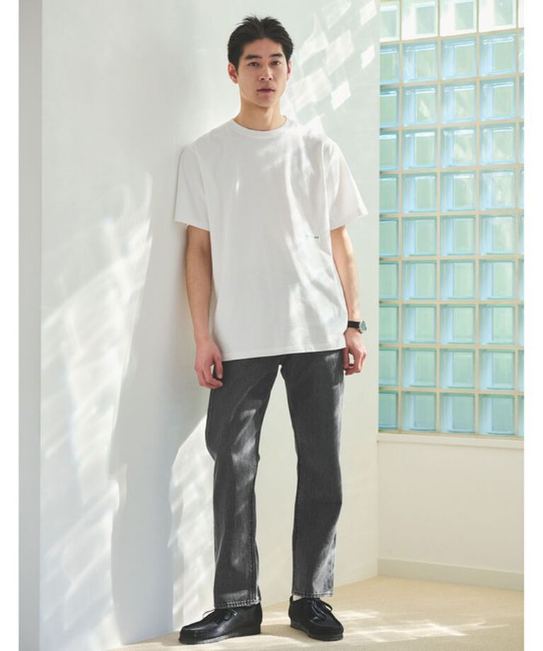 UNITED ARROWS green label relaxing「【別注】＜Snow Peak＞GLR ロゴ 半袖 Tシャツ」|Tシャツ・カットソー|