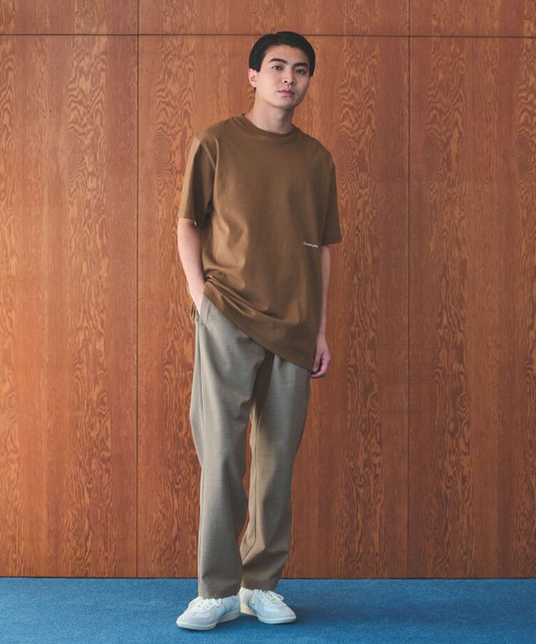 UNITED ARROWS green label relaxing「【別注】＜Snow Peak＞GLR ロゴ 半袖 Tシャツ」|Tシャツ・カットソー|