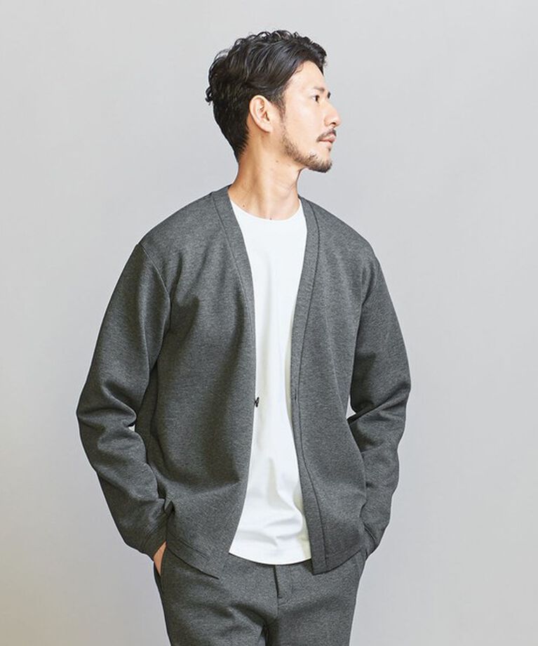 BEAUTY&YOUTH UNITED ARROWS「【WEB限定 WARDROBE SMART】ダブルニット カーディガン/セットアップ対応」|カーディガン|その他1