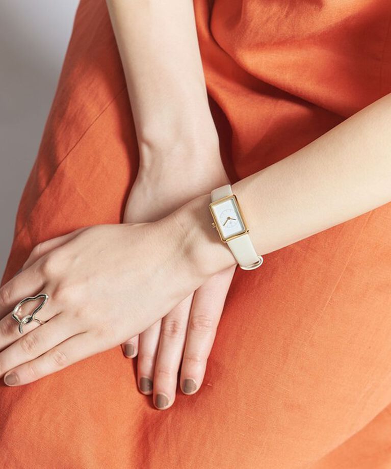 BEAUTY&YOUTH UNITED ARROWS「【別注】＜MAVEN WATCHES＞スクエア 18mmフェイス ウォッチ/腕時計」|クロック・置時計|OFF WHITE