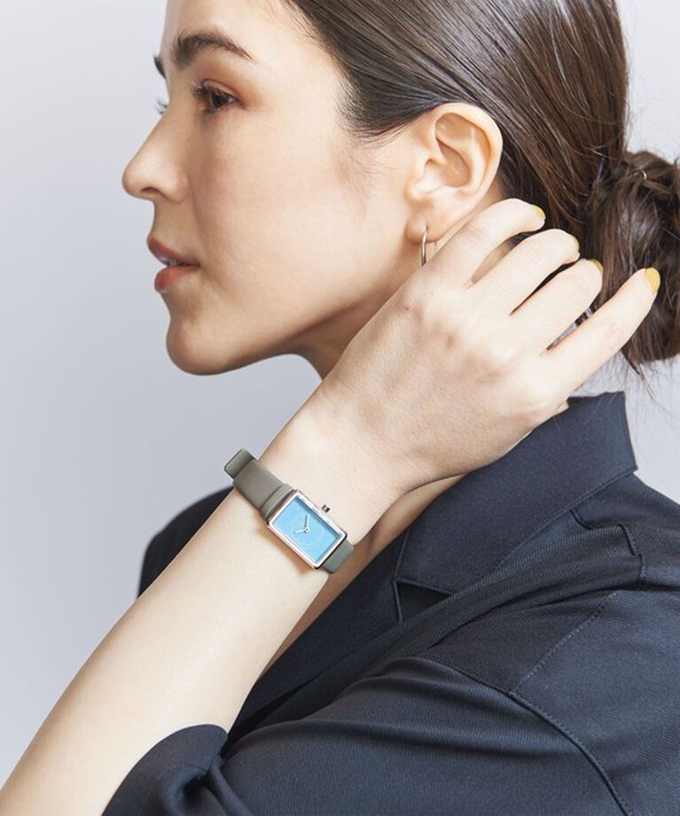 BEAUTY&YOUTH UNITED ARROWS「【別注】＜MAVEN WATCHES＞スクエア 18mmフェイス ウォッチ/腕時計」|クロック・置時計|MD.GRAY