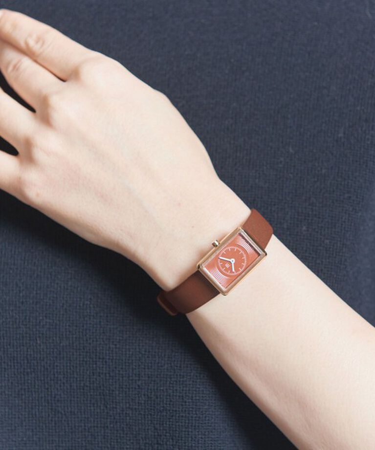 BEAUTY&YOUTH UNITED ARROWS「【別注】＜MAVEN WATCHES＞スクエア 18mmフェイス ウォッチ/腕時計」|クロック・置時計|DK.BROWN