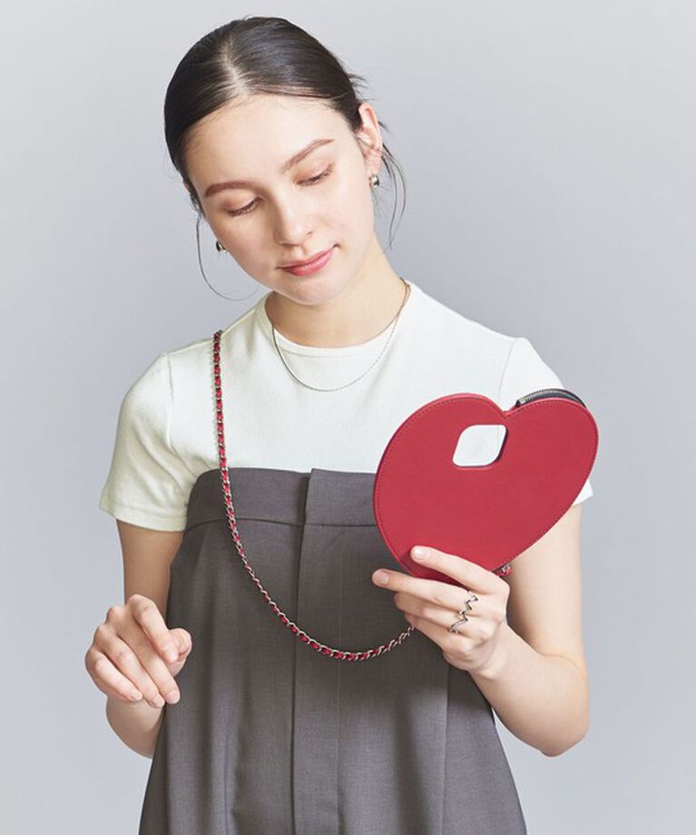BEAUTY&YOUTH UNITED ARROWS「＜ajew＞dress HEART チェーン ストラップ iPhone14Proケース」|モバイルケース|