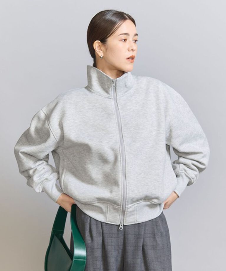 BEAUTY&YOUTH UNITED ARROWS「＜DAIWA PIER39＞スウェット ジップ カーディガン」|スウェット・ジャージ|MD.GRAY