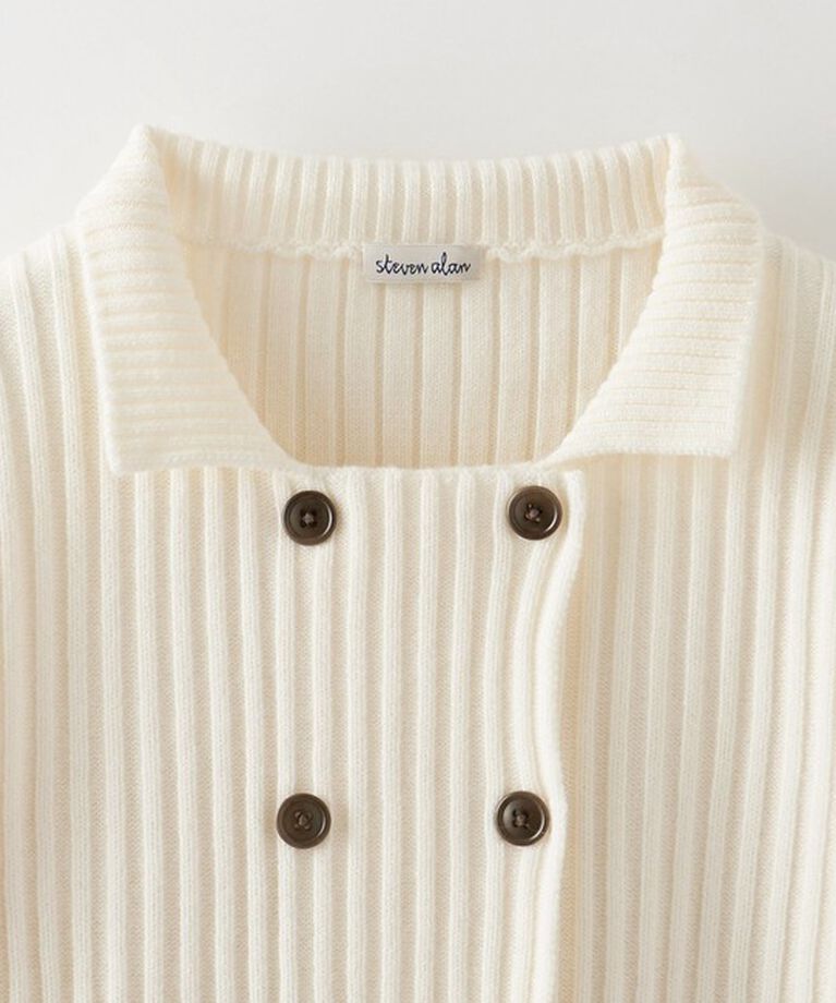 STEVEN ALAN「＜Steven Alan＞ダブル ボタン カーディガン」|カーディガン|