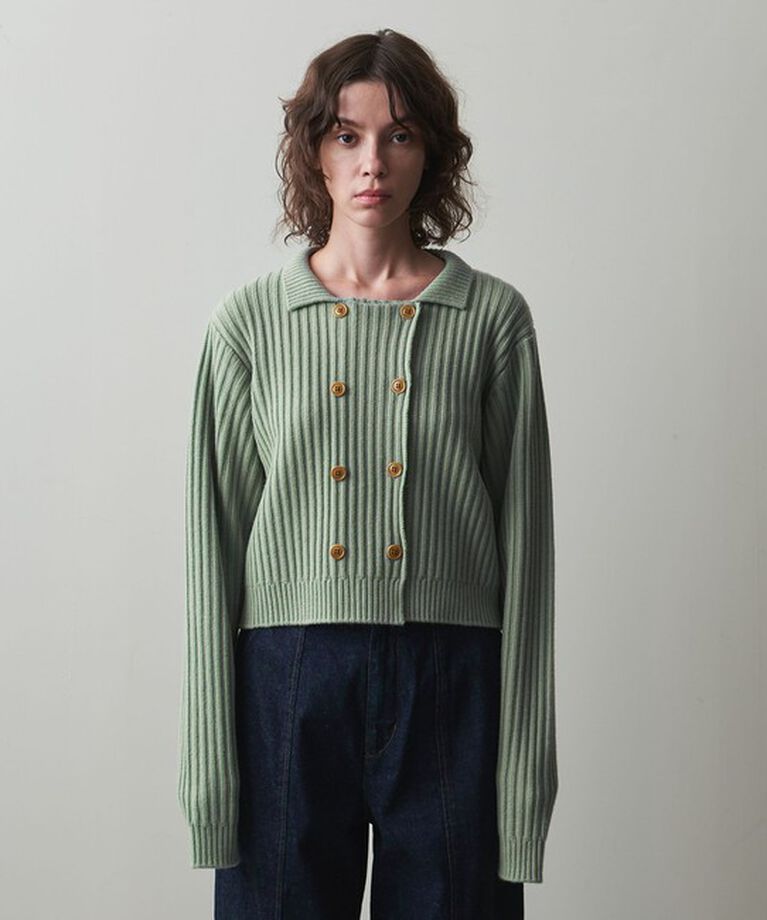 STEVEN ALAN「＜Steven Alan＞ダブル ボタン カーディガン」|カーディガン|