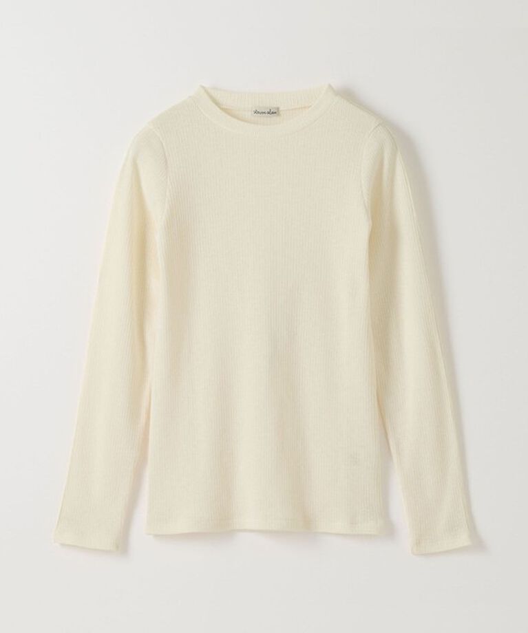STEVEN ALAN「＜Steven Alan＞リブ ロングスリーブ プルオーバー」|Tシャツ・カットソー|