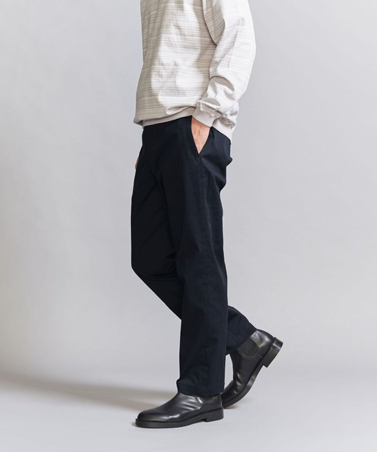 BEAUTY&YOUTH UNITED ARROWS「ストレッチ チノ ノープリーツ スリム パンツ ‐伸縮‐」|チノ|NAVY
