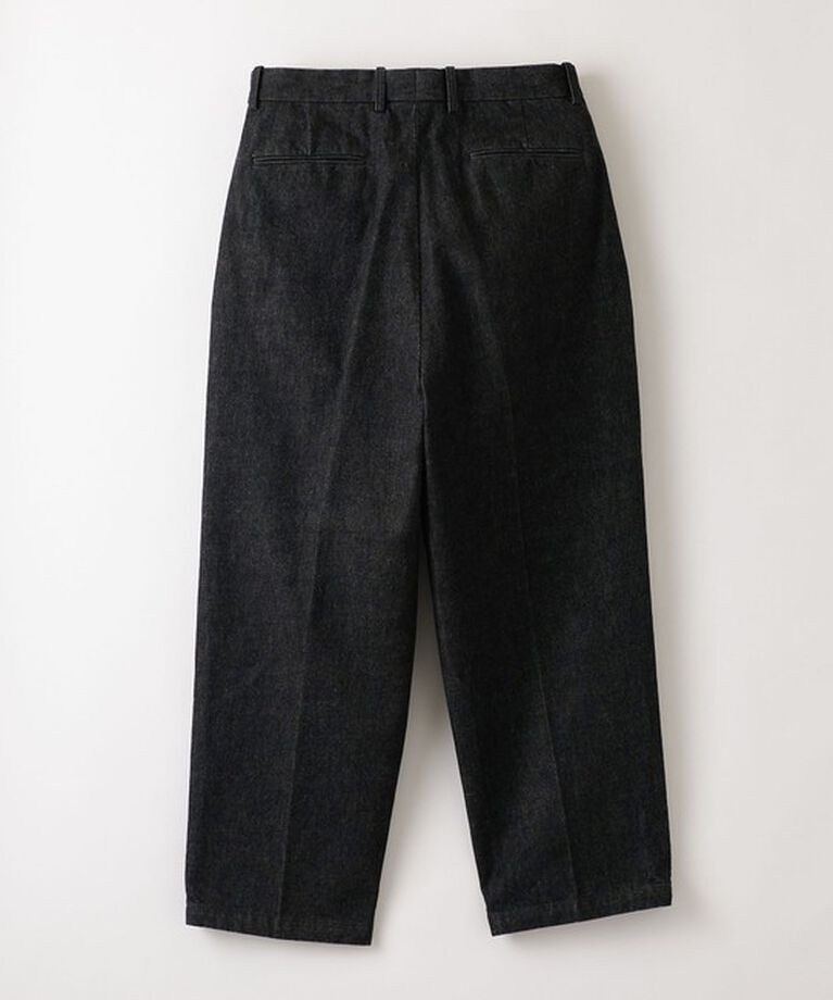 STEVEN ALAN「＜Steven Alan＞ 13.5oz デニム インツープリーツ ドレス トラウザーズ」|デニム|