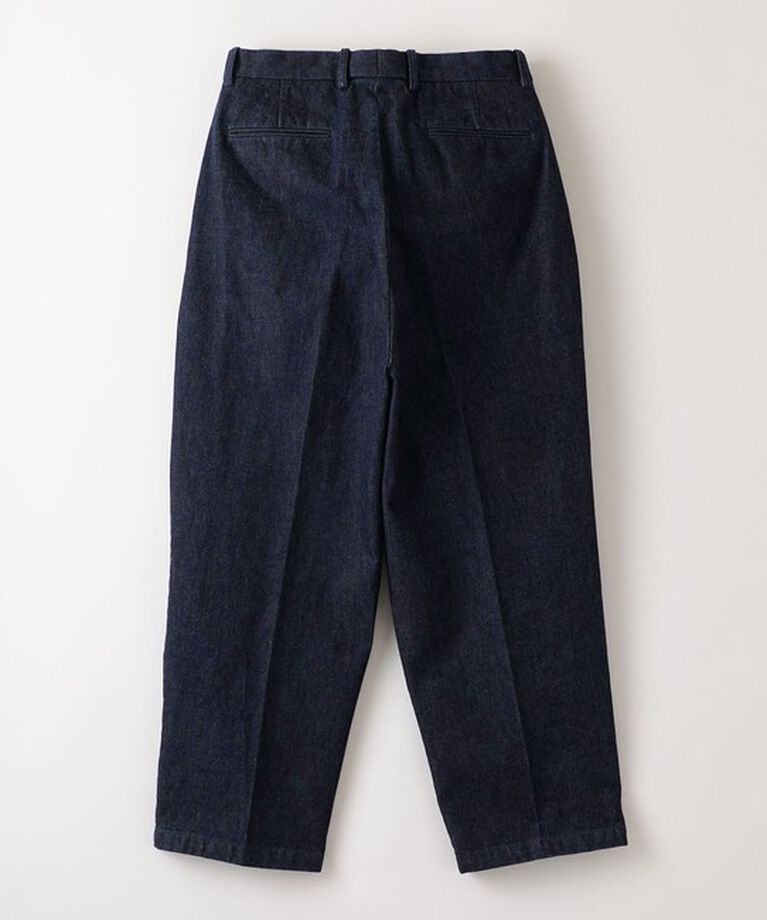 STEVEN ALAN「＜Steven Alan＞ 13.5oz デニム インツープリーツ ドレス トラウザーズ」|デニム|